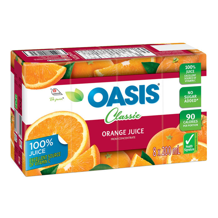 Oasis Orange 8x200ml