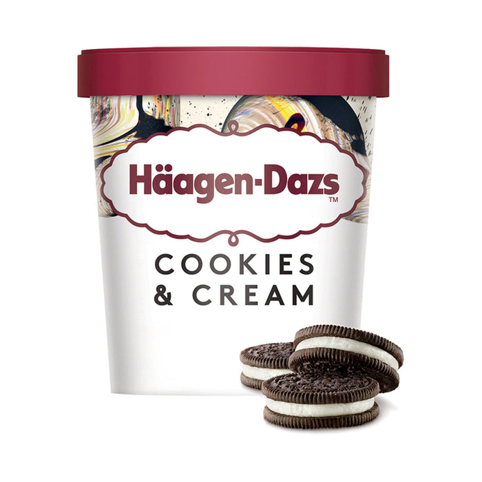 Haagen Dazs Cookie & Cream