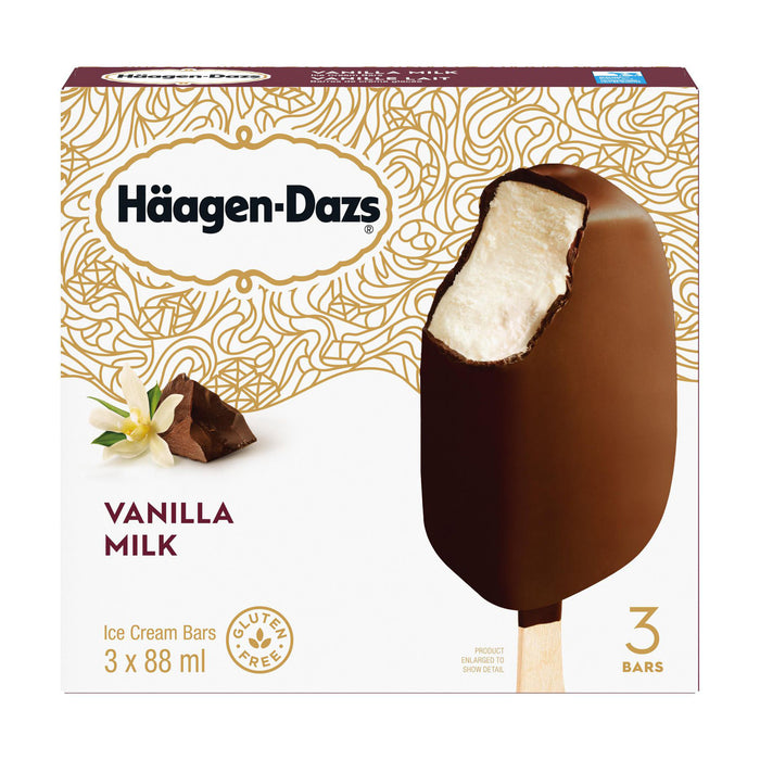 Haagen Dazs Vanilla Milk  3x88ml