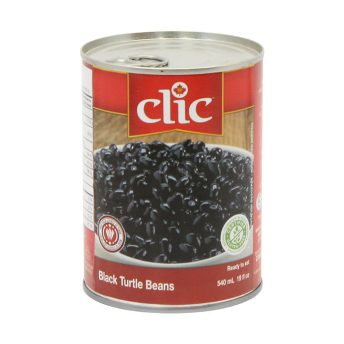 Clic Bio Black Beans 540mL