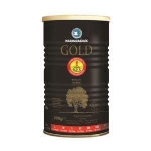 Marmarabirlik Gold Natural Black Olives XL 800 g-GOLD ZEYTIN