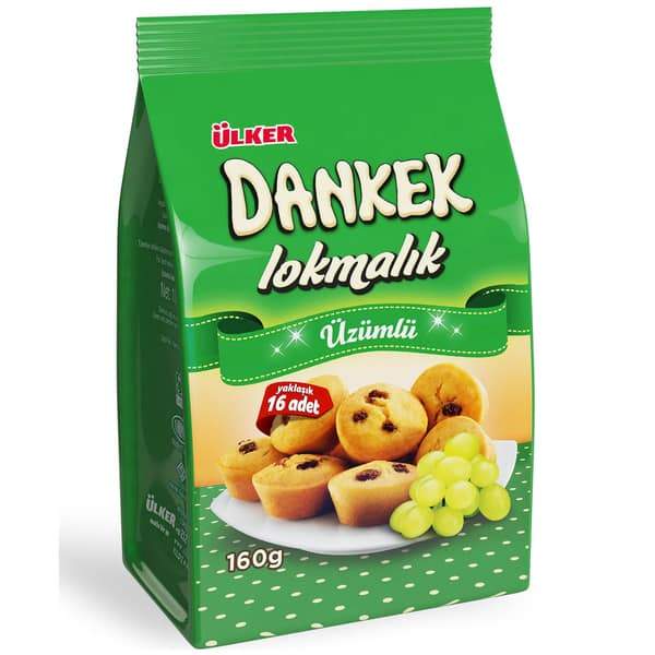 Ulker Dankek Lokmalik Cake with Raisins 160 g