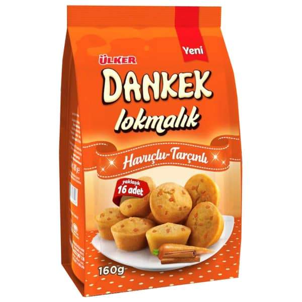 Ulker Dankek Lokmalik Cake with Carrot and Cinnamon 160 g