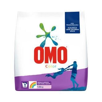 Omo Color Detergent for Colorful 1.5 kg-RENKLILER ICIN TOZ DETERJAN