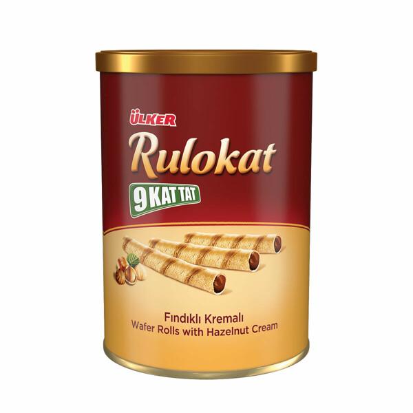 Ulker Rulokat Wafer Rolls with Hazelnut Cream 170 g