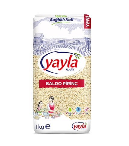 YAYLA BALDO PIRINÇ (Baldo Rice 1 kg)