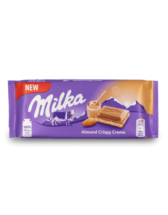Milka Chocolat Almond Crispy Cream