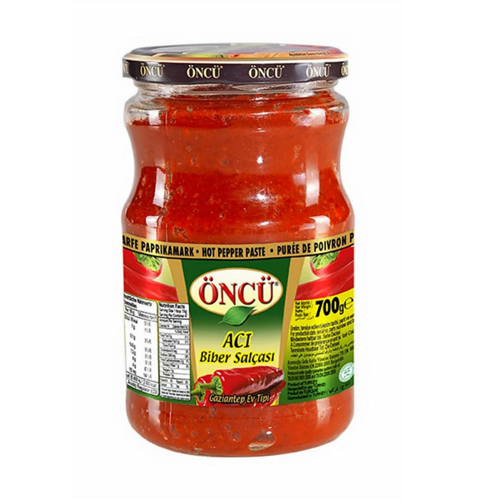 Oncu Spicy Pepper paste 700g-ACI BIBER SALCA